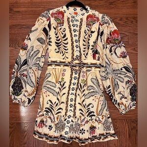 FARM Rio NWT Size small Classic Nature Sand Dress